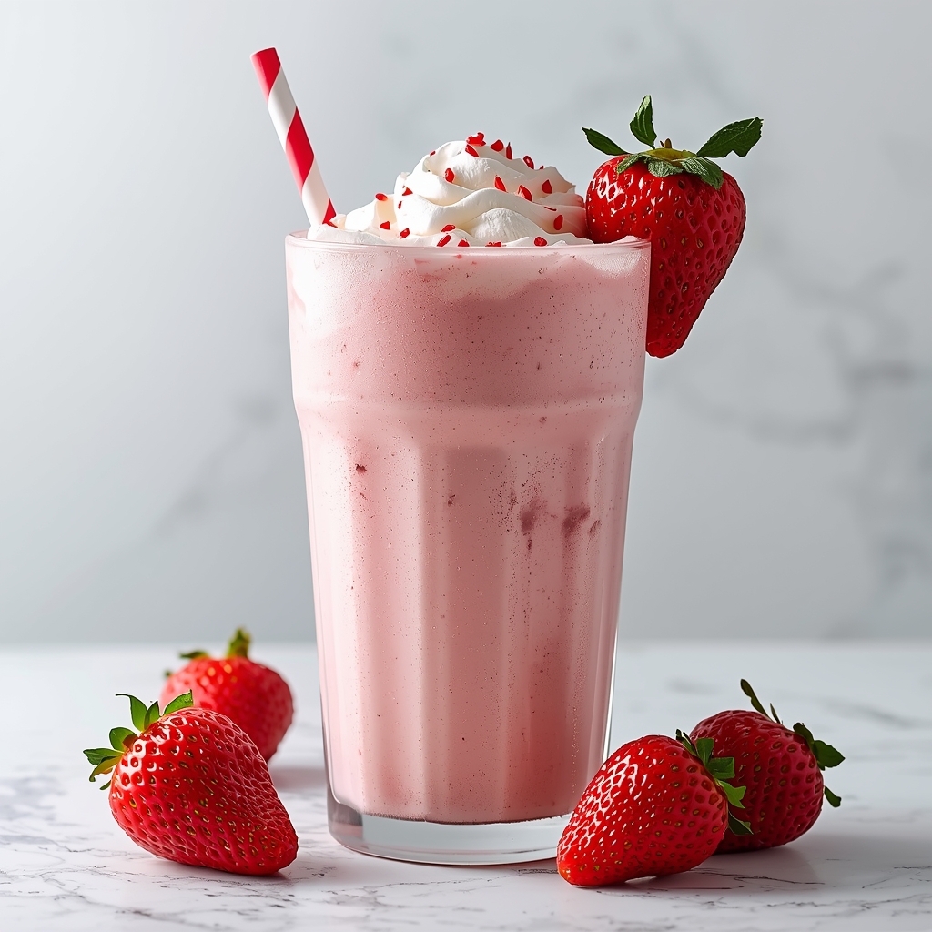 Strawberry Milkshake Nanny's Pavillon